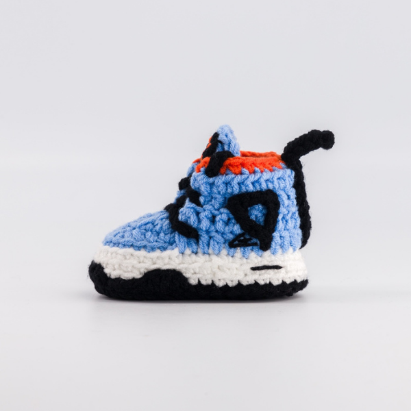 Cactus Sand — handmade crochet baby shoes